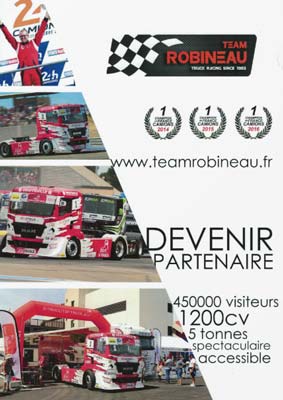 Devenir partenaires course camion