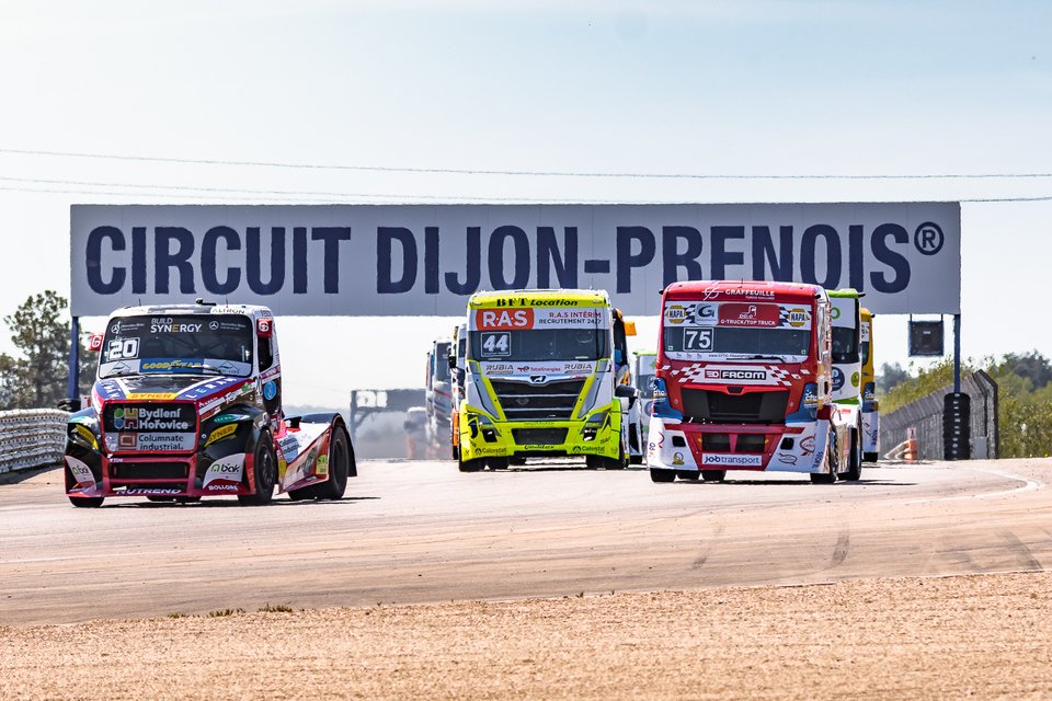 GP Camions Dijon-Prenois 2026 - Camion #75 Thomas Robineau en piste